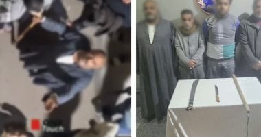 بسبب رزعة باب.. سقوط 5 بلطجية روعوا جيرانهم بالأسلحة البيضاء