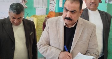جولات ميدانية مكثفة لوكيل تعليم سوهاج لمتابعة انتظام الدراسة بعدد من المدارس