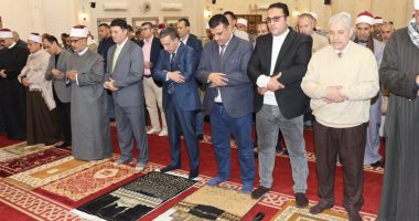 محافظ المنوفية يشهد الاحتفال بليلة القدر بمسجد الرؤوف الرحيم بشبين الكوم