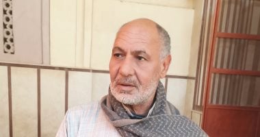 إمام المسجد خلال الحديث لليوم السابع