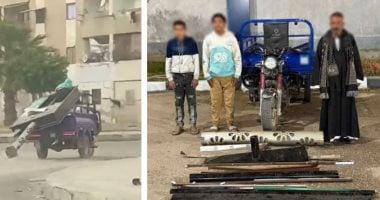 لصوص العواصف في قبضة الأمن.. كواليس سرقة لافتة إعلانية بالشرقية