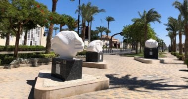 الممشى السياحى بالغردقة متحف فنى عالمى مفتوح