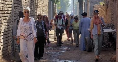 أجانب فى البر الغربى 