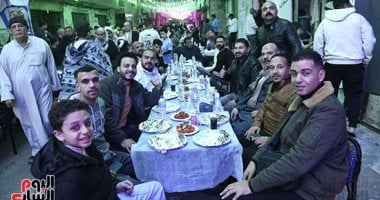 أكبر إفطار جماعى فى الجيزة