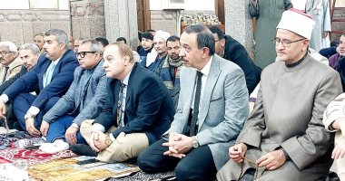 محافظ سوهاج يشهد الاحتفال بليلة القدر بمسجد العارف بالله