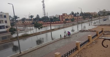 هطول أمطار على مدن شرم الشيخ ونويبع وطابا وانخفاض فى درجات الحرارة