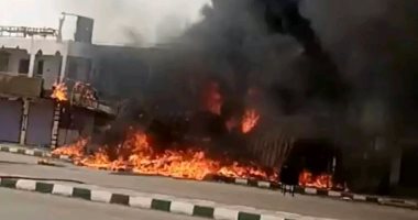 السيطرة على حريق فى محلات أجهزة كهربائية وعطارة بسور ساحة موط