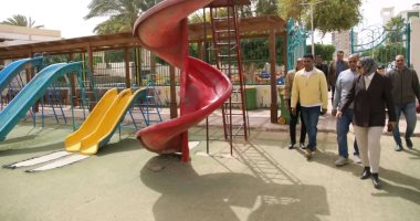 محافظ الوادى الجديد تتابع جاهزية ساحات عيد الفطر المبارك والحدائق