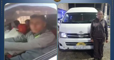 فيديو زيادة الأجرة يطيح بسائق ميكروباص في أشمون  