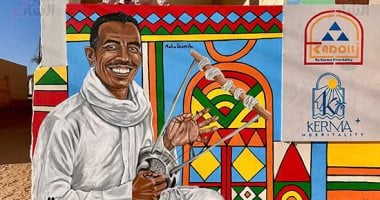 أسوان تتزيّن بالفن.. جداريات تنبض بروح النوبة