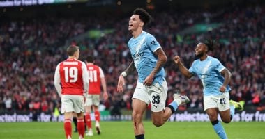 أرسنال ضد مان سيتى.. أوريلى يزيد معاناة الجانرز ويضيف الثاتى 0-2 (فيديو)