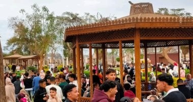 الاختفال بالعيد فى القناطر