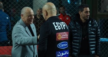 هانى أبو ريدة وحسام حسن