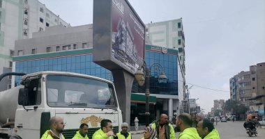 تمركزات فرق الطوارئ بمياه بنى سويف لمواجهة موجات الطقس السيء