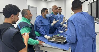 قسطرة عاجلة تنقذ مريضا فلسطينيا بمستشفيات سوهاج الجامعية