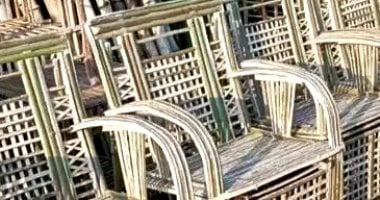 كراسى من الجريد