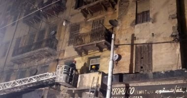 الحماية المدنية تنفيذ سيدة مسنة في انهيار عقار بجمرك الإسكندرية