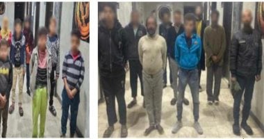 سيدة و9 مسجلين يتاجرون بآلام الأطفال