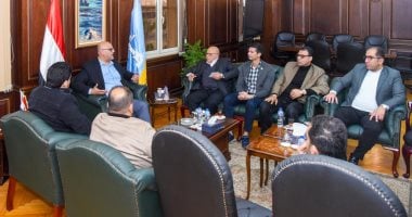 محافظ الإسكندرية يستقبل مجلس نقابة المهندسين لبحث سبل التعاون المشترك
