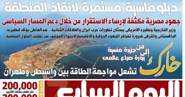 جهود مصرية مكثفة لإرساء الاستقرار.. غدا بـ"اليوم السابع"