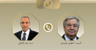 وزير الخارجية وسكرتير الأمم المتحدة