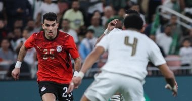 منتخب مصر يتقدم على السعودية 2-0 بعد 30 دقيقة.. صور 