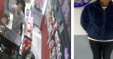 خناقة الـ"موبايل".. فيديو صادم يكشف كواليس التعدى على عامل داخل محل هواتف