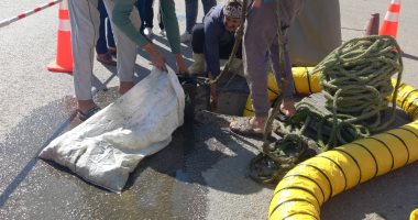 مياه القناة تواصل أعمال التطهير بقطاع السويس وفق أعلى معايير السلامة