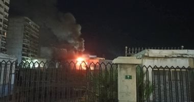 حريق محدود في فندق سياحي