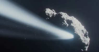 تلسكوب هابل يرصد مذنبًا يعكس دورانه لأول مرة