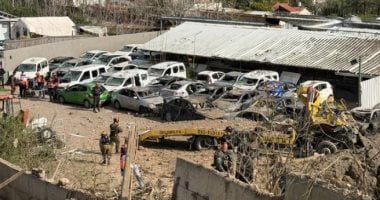 قصف إيراني على تل أبيب