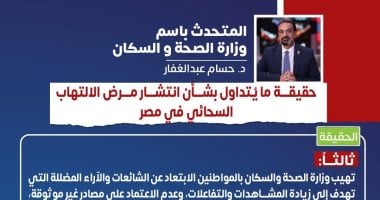 الصحة تحسم الجدل حول انتشار الدرن في مصر