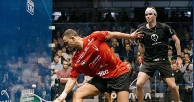 مصطفى عسل يتوج ببطولة أوبتاسيا للاسكواش للعام الثانى على التوالى