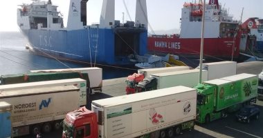 تداول 69 ألف طن و1260 شاحنة بضائع عامة ومتنوعة بموانئ البحر الأحمر