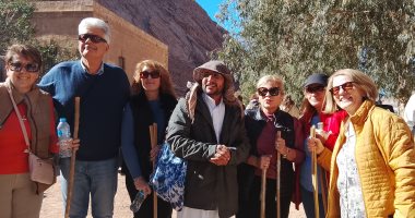 588 سائحًا يزورون سانت كاترين.. وتسلق جبل موسى لمشاهدة شروق الشمس