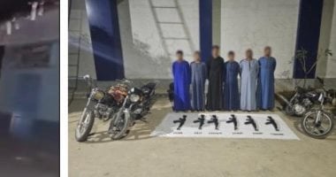 أنهت أسطورة "ضرب النار" في الأفراح.. أمن قنا يضبط 6 أشخاص ظهروا بفيديو إطلاق رصاص