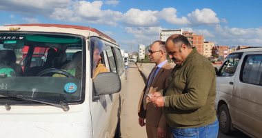 إجراء تحاليل لـ40 سائقا في حملة مرورية بكفر الشيخ من بينهم 7 متعاطين