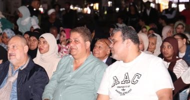 إقبال كبير على عرض الفرح بحضور خالد الصاوى بمهرجان الأقصر للسينما الأفريقية