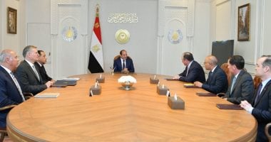 الرئيس السيسى يعرب عن تطلعه لقيام "أباتشى" بمواصلة النمو والتوسع فى مصر 