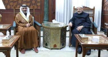 شيخ الأزهر يستقبل السفير الإماراتى لبحث تعزيز التعاون المشترك