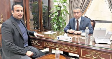 المهندس أحمد بهاء شلبى رئيس لجنة الصناعة بمجلس النواب فى حواره مع محرر اليوم السابع