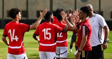 ختام معسكر منتخب مصر للشباب بمركز المنتخبات الوطنية