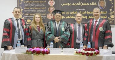 الكاتب الصحفي خالد حسن النقيب يحصل على الدكتوراه بامتياز من جامعة عين شمس