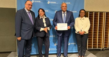 القومي لحقوق الإنسان يتسلم شهادة الاعتماد الدولية (أ) بمقر الأمم المتحدة