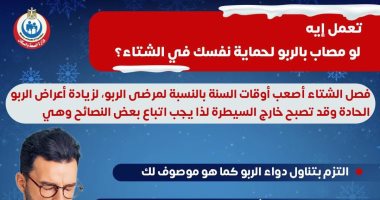 الشتاء يزيد معاناة مرضى الربو.. الصحة توجّه بنصائح للوقاية من نوبات المرض