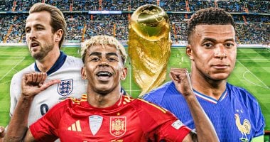 إسبانيا وفرنسا وإنجلترا فى قائمة أقوي المرشحين للفوز بمونديال 2026