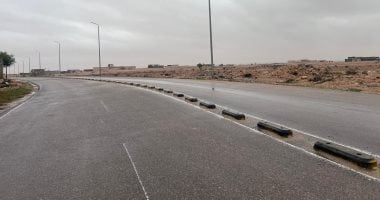 أمطار الخير تواصل هطولها على مطروح تروي الزراعات وتملأ الآبار.. فيديو وصور