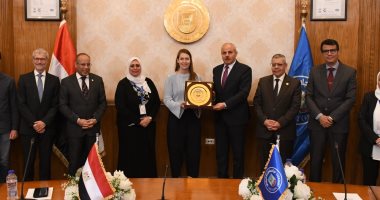 رئيس جامعة القناة يستقبل وفد هيئة الاعتماد الألمانية AHPGS.. اعرف السبب