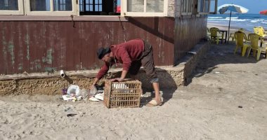 حملات مكثفة برأس البر لشفط مياه الأمطار ورفع المخلفات وتحسين المظهر الحضارى