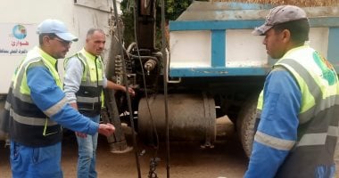 مياه القناة: تكثيف أعمال تطهير شبكات الصرف الصحى بالسماكين فى الإسماعيلية